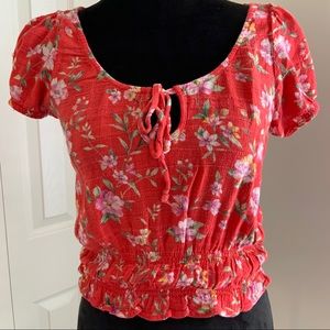 American Eagle Floral Blouse
